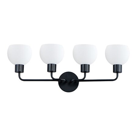 Maxim Lighting Coraline 4-Light Bath Vanity 11274SWBK